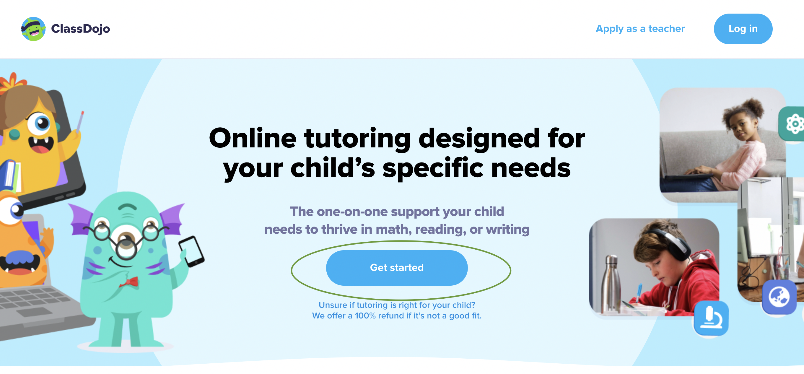 Create your Dojo Tutor account – ClassDojo Helpdesk